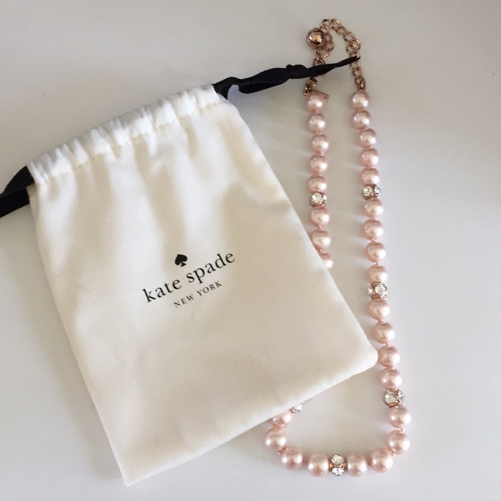 Kate Spade Lady Marmalade Blush Pearl Necklace